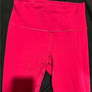 Lululemon Athletica pink dragon fruit Leggings